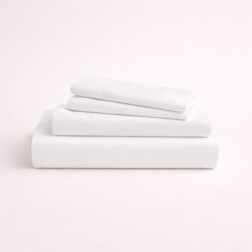 Egyption Cotton Bed Sheet Set | 4-Piece