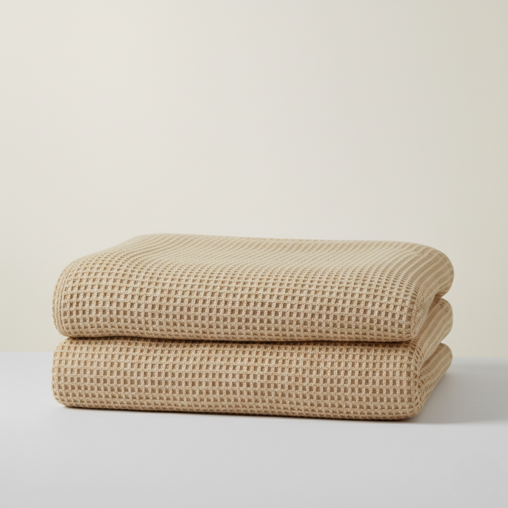 Waffle Weave Cotton Blanket