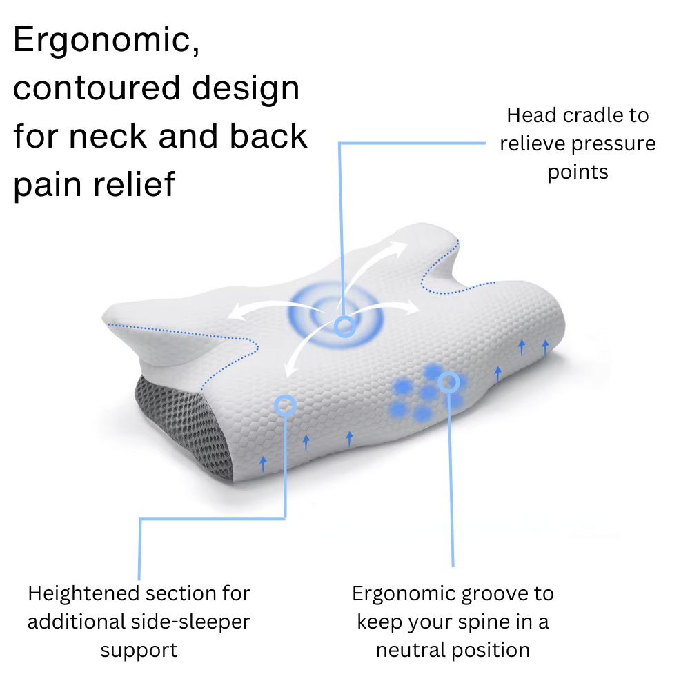 Orthopedic Cervical Pillow with Contour